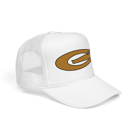 Monogram Trucker Hat - Gold