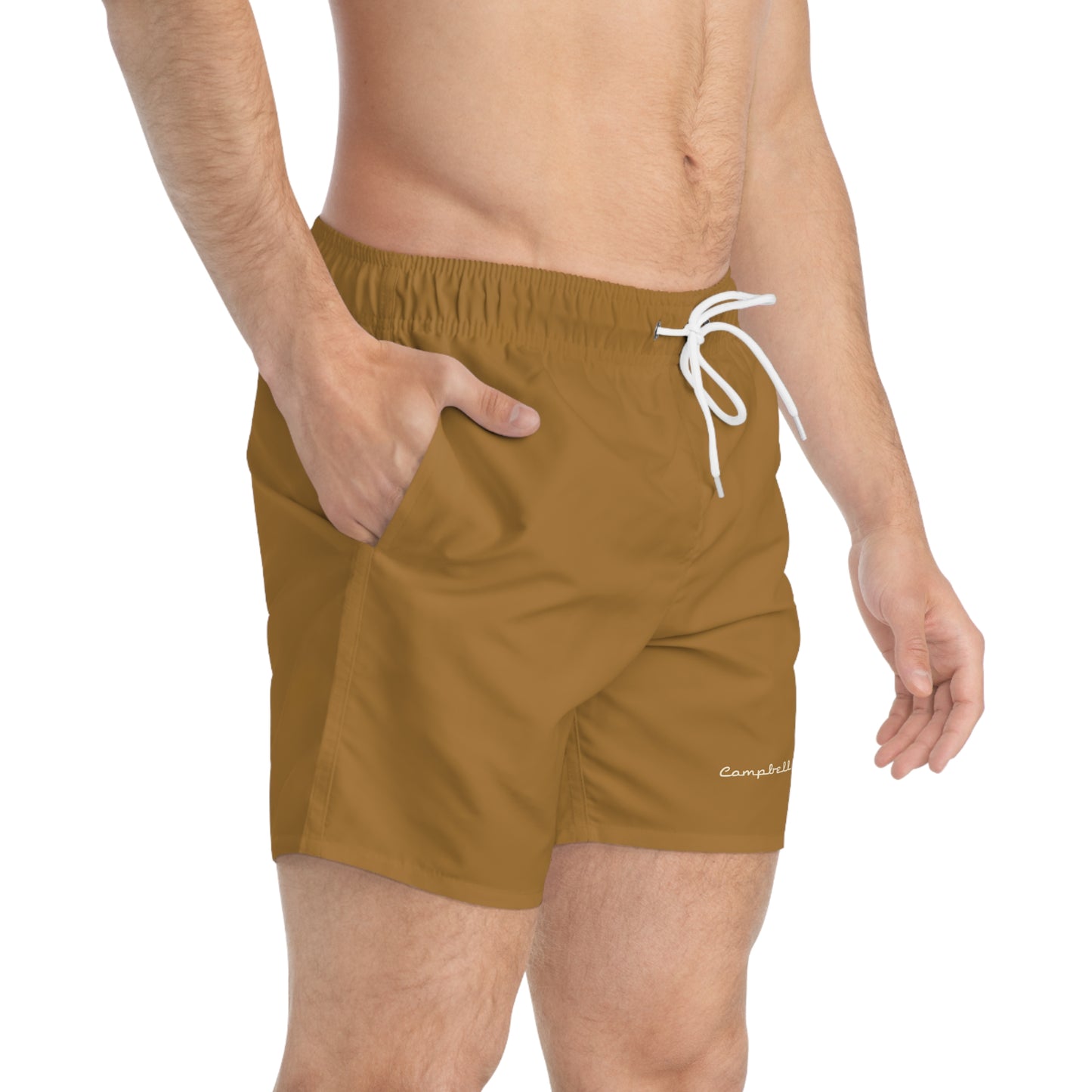 Signature Swim Trunks - Gold