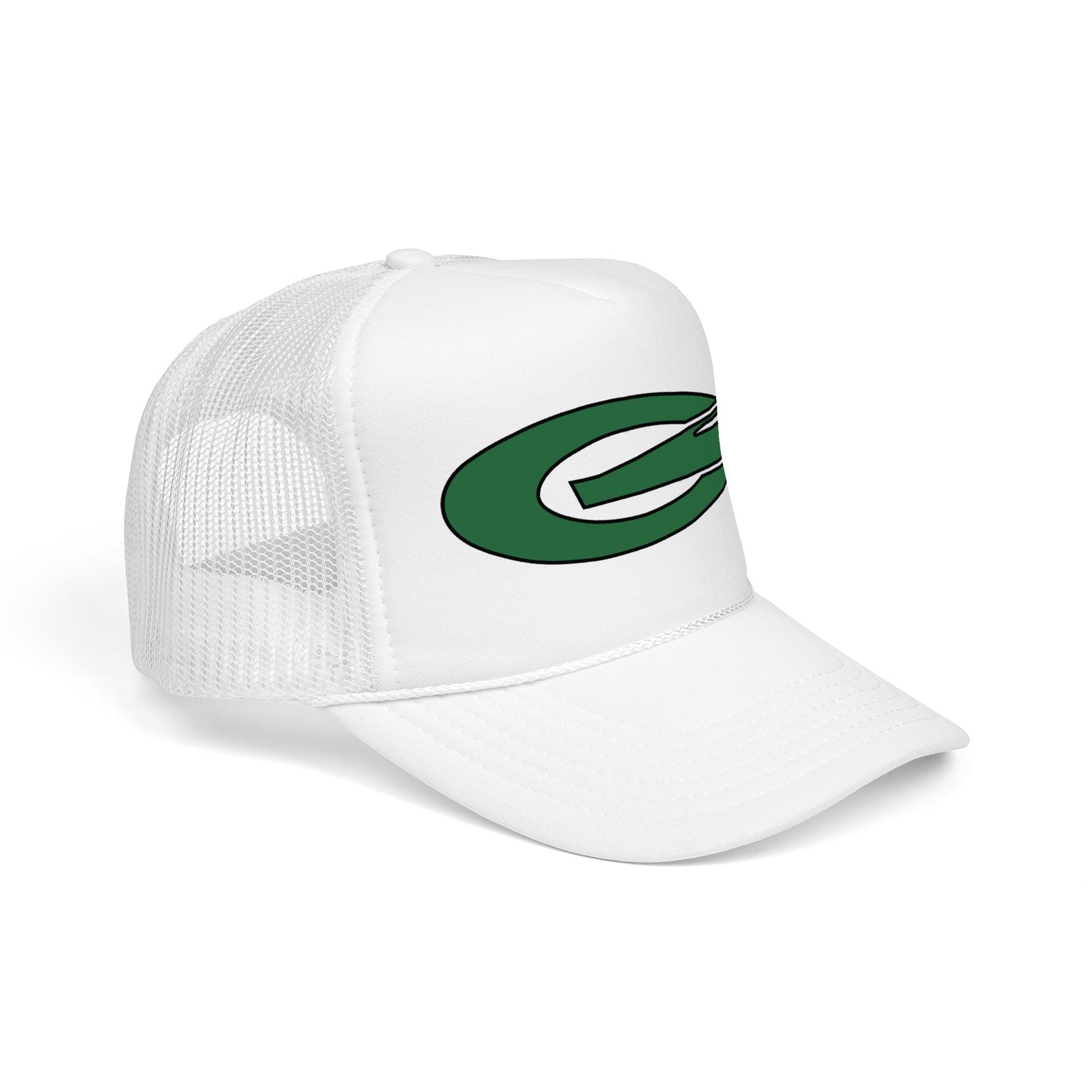 Monogram Trucker Hat - Emerald