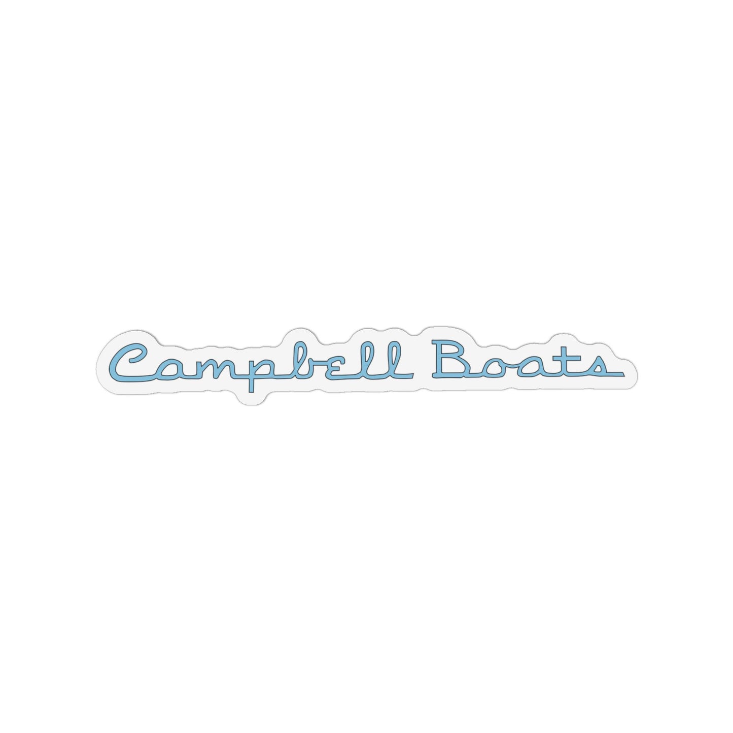 Signature Fridge Magnet (4") - Baby Blue