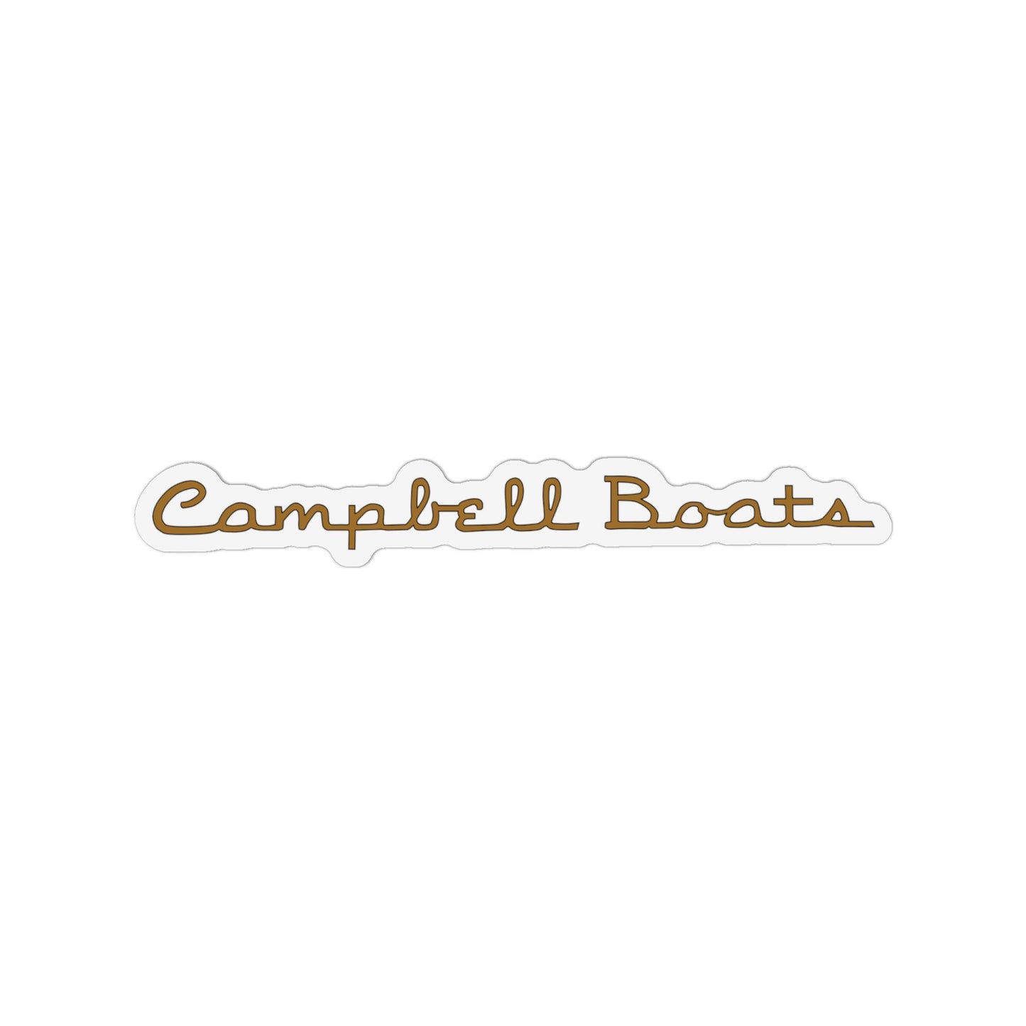 Signature Fridge Magnet (4") - Gold