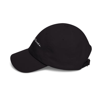Signature Dad Hat - White Text