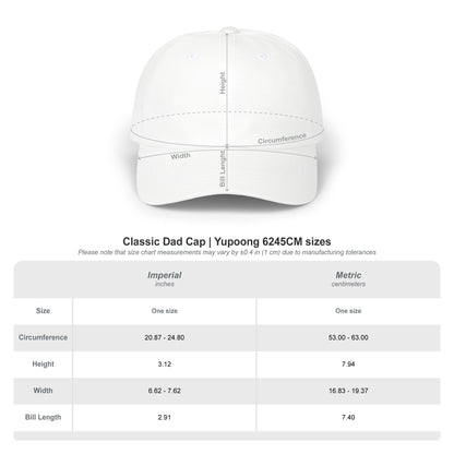 Signature Dad Hat - White Text