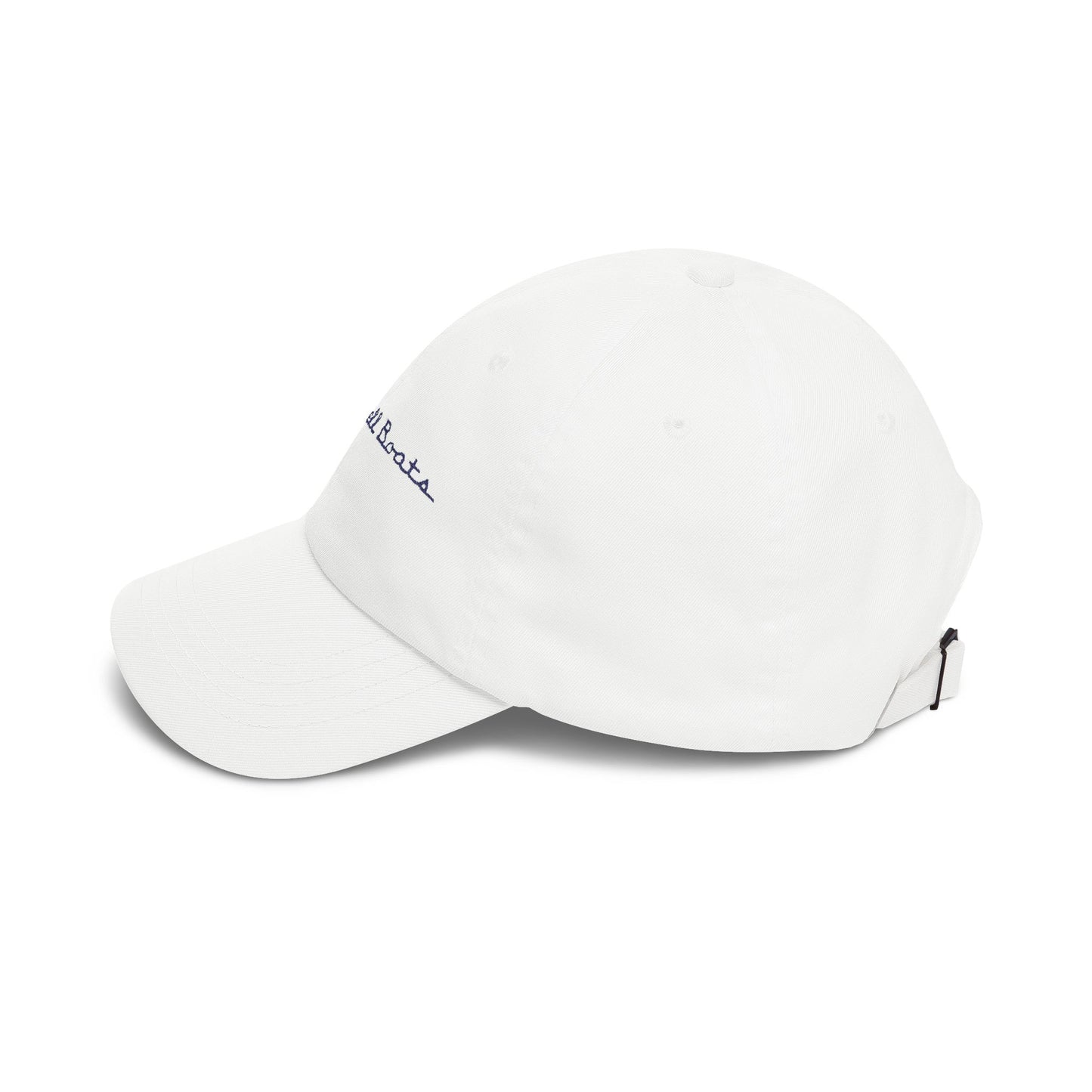 Signature Dad Hat - Blue Text