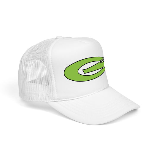 Monogram Trucker Hat - Lime