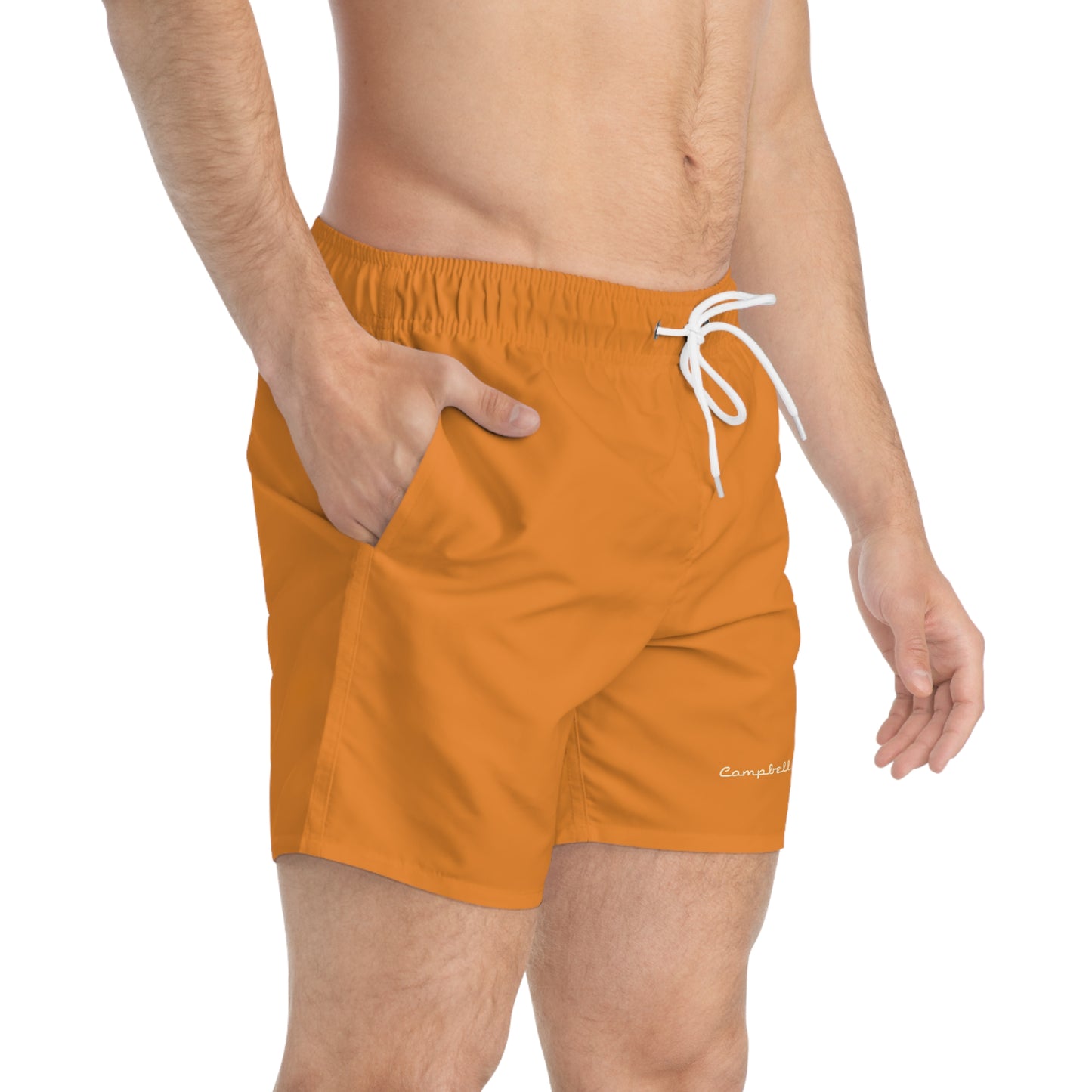 Signature Swim Trunks - Tangerine