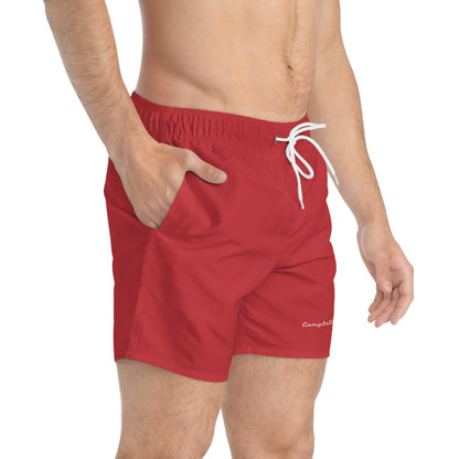 Signature Swim Trunks - Cherry