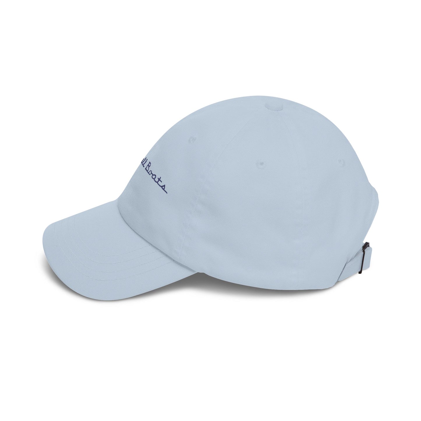 Signature Dad Hat - Blue Text