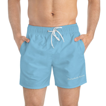 Signature Swim Trunks - Baby Blue