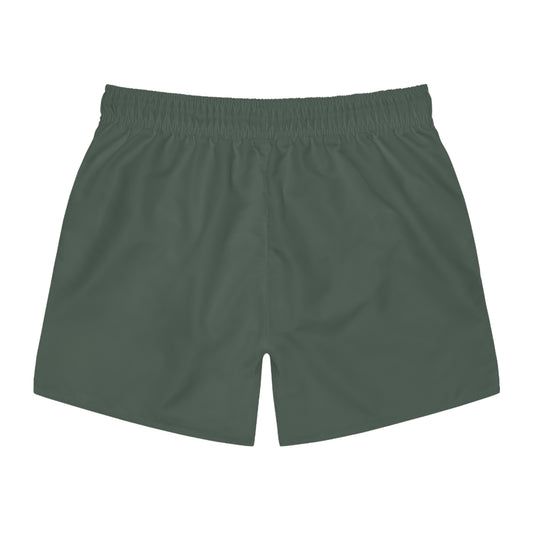 Signature Swim Trunks - Forest Green