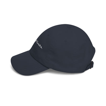 Signature Dad Hat - White Text