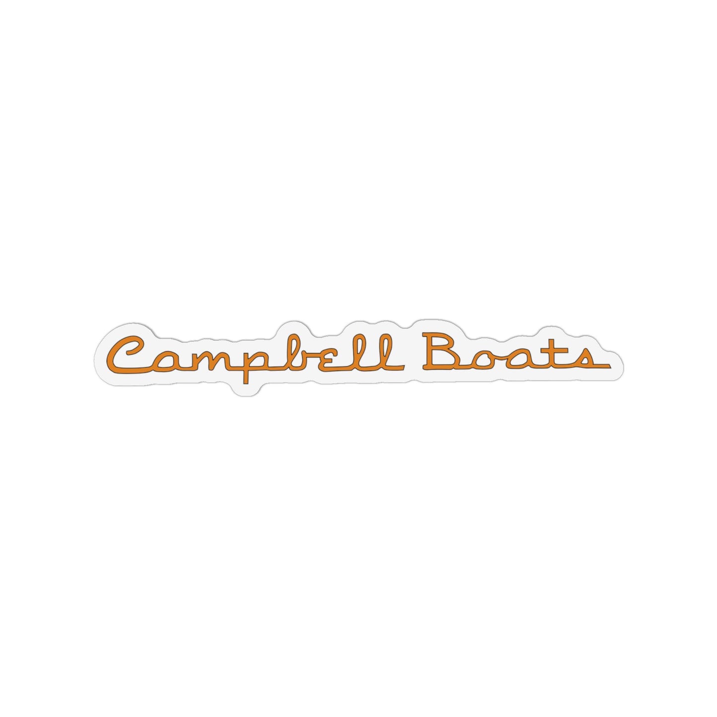 Signature Fridge Magnet (4") - Tangerine