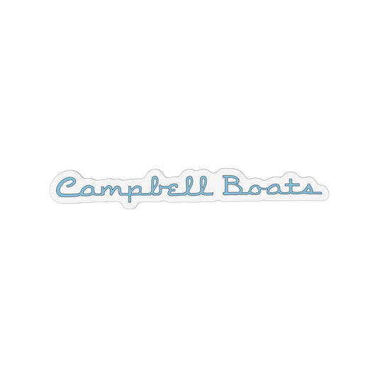 Signature Fridge Magnet (4") - Baby Blue