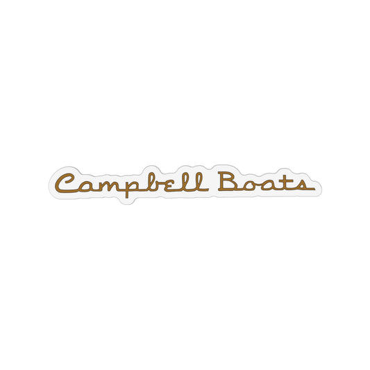 Signature Fridge Magnet (4") - Gold