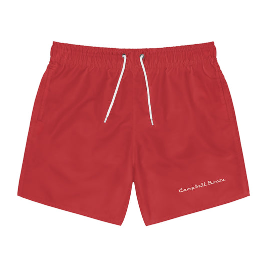 Signature Swim Trunks - Cherry
