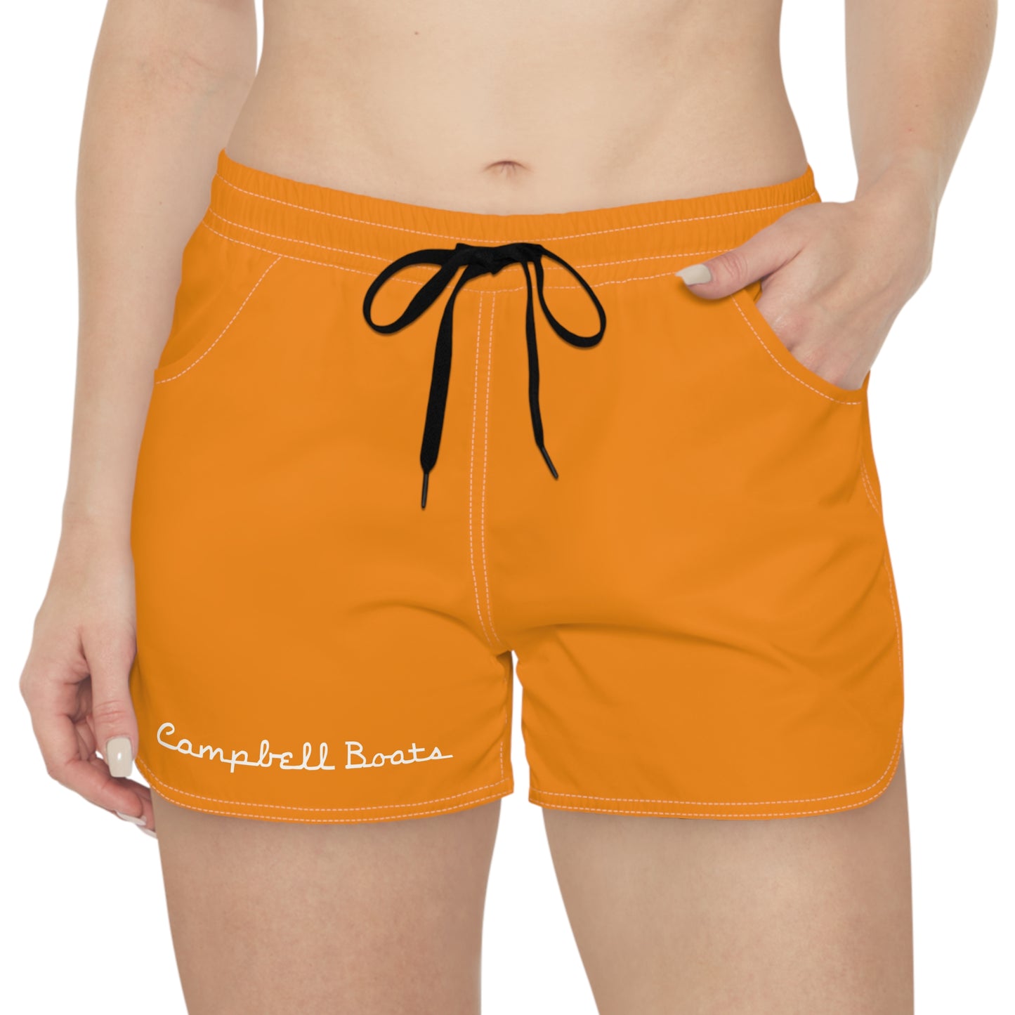 Women's Dockside Shorts - Tangerine