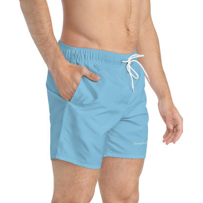 Signature Swim Trunks - Baby Blue