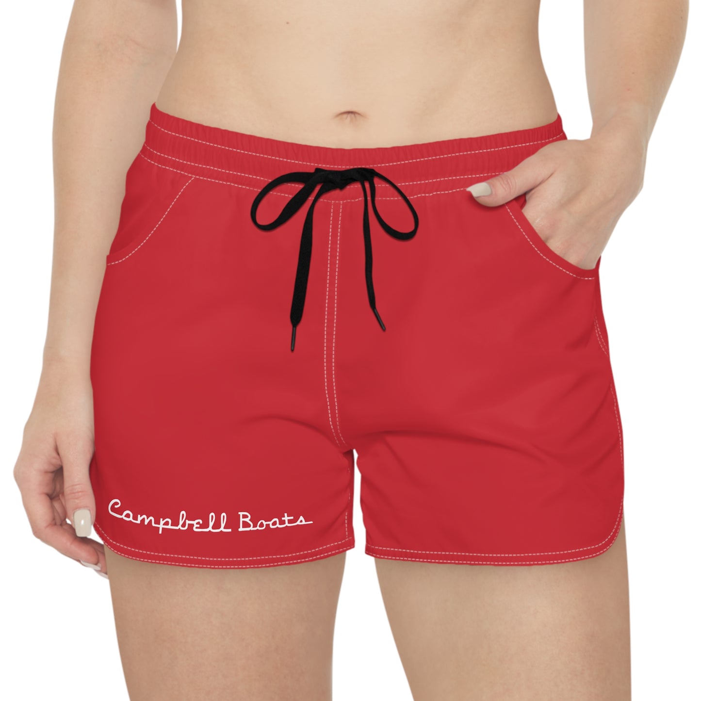 Women's Dockside Shorts - Cherry