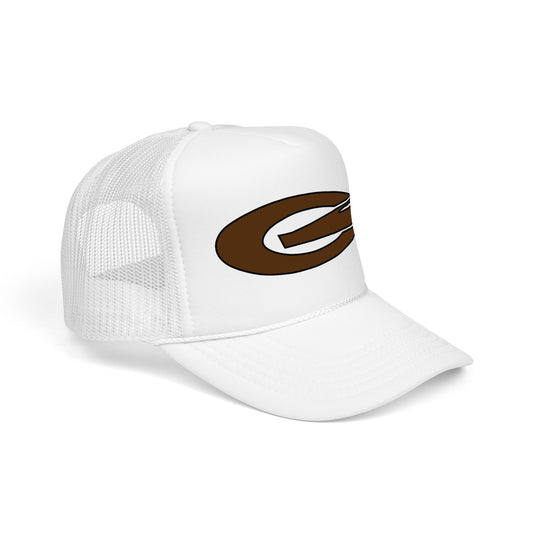 Monogram Trucker Hat - Brown
