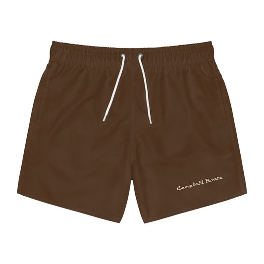Signature Swim Trunks - Brown