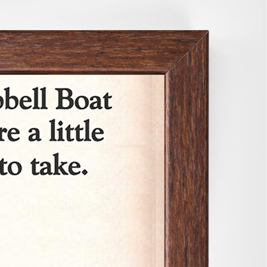 “Campbell Owners” Framed Ad (10x13”)
