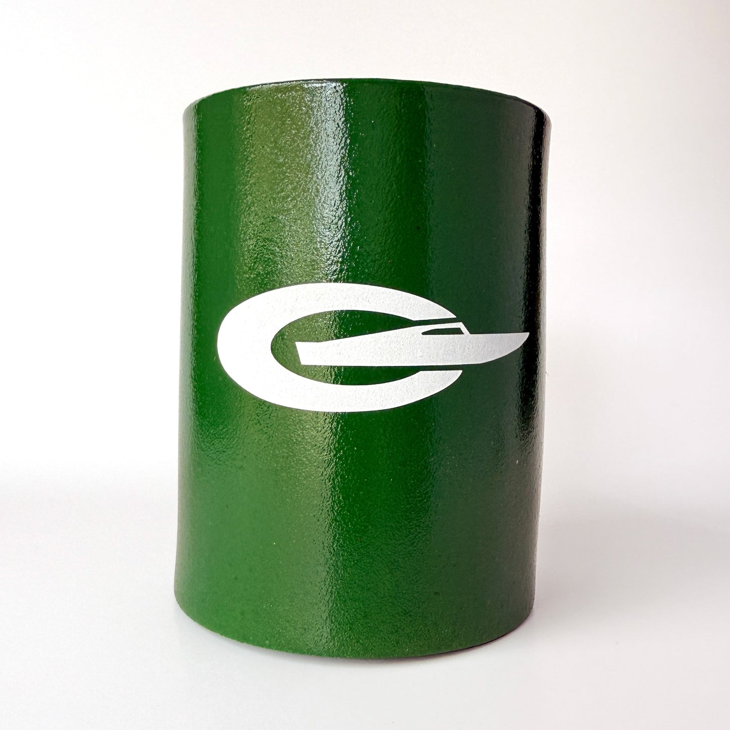 Monogram SuperKooler 12oz Koozie - Green