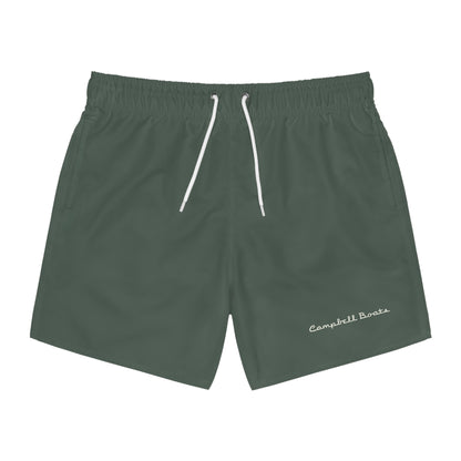 Signature Swim Trunks - Forest Green