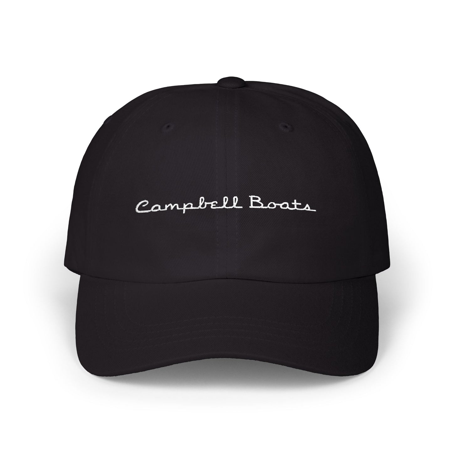 Signature Dad Hat - White Text