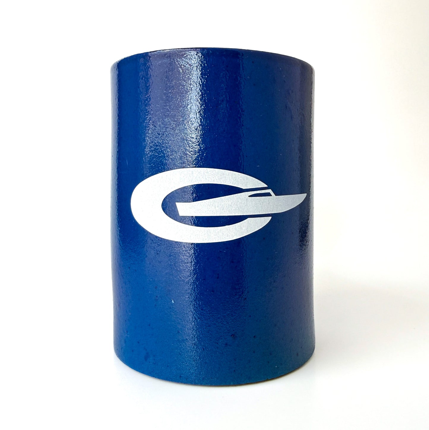 Monogram SuperKooler 12oz Koozie - Blue